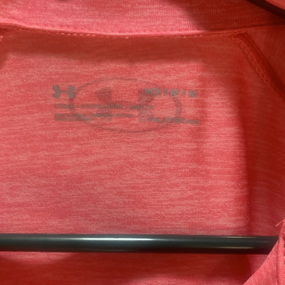Under Armour Vibrant Pink Half-Zip Top - Picture 2 of 3